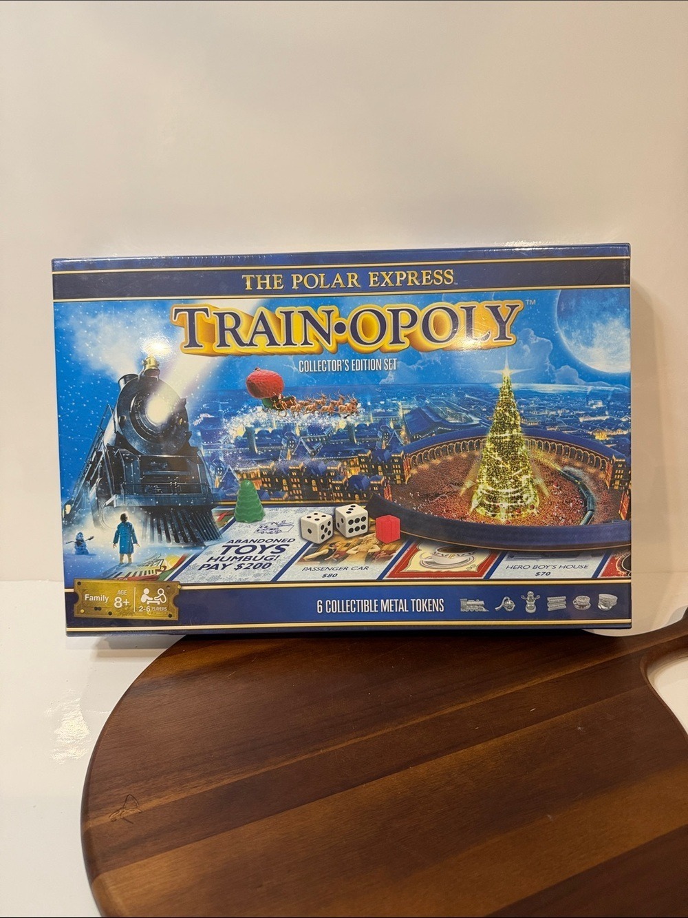 The Polar Express Train-Opoly Collector’s Edition NEW Factory Sealed Rare